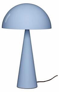 Hübsch Lampa de masă HÜBSCH Mush, albastru gheață, metal, înălțime 50 cm, Albastru, dormitor, Metal, Modern