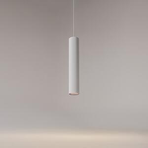 Maytoni Lampă suspendată ARTISAN, albă, Ø 5,4 cm, metal, GU10, reglabil, Alb, Camera de zi / sufragerie, Aluminiu, Modern