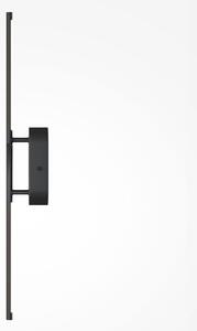 Maytoni Aplică LED RENAISSANCE, negru/negru, înălțime 63 cm, 2 flori., Negru, Camera de zi / sufragerie, Metal, Modern