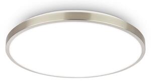 Briloner Plafonieră LED Kaida nichel mat, Ø 30 cm, EEK A, 4.000 K, Metalic, Studiu / Birou, Metal
