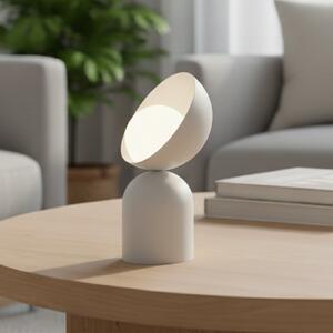 EMIBIG LIGHTING Lampa de masă Boto LN1, bej, oțel/sticlă, înălțime 31 cm, G9, Bej, Camera de zi / sufragerie, Metal, Modern