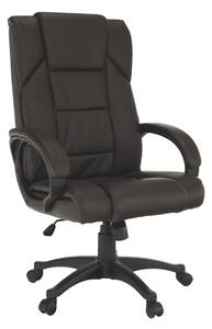 Scaun birou, piele eco maro, SIEMO NEW