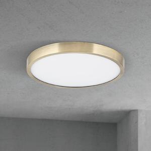 ORION Plafonieră LED Disc, culoare alamă antică, Ø 24 cm, CCT, reglabil, Bronz / Alamă Veche, Camera de zi / sufragerie, Aluminiu, Modern