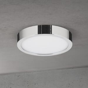 ORION Plafonieră LED pentru tavan Disc, culoare crom, Ø 14 cm, CCT, metal, reglabil, Metalic, Camera de zi / sufragerie, Aluminiu, Modern