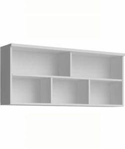Poliţă suspendabilă, alb, SVEND Tip 10