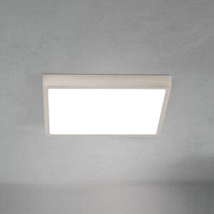 ORION Plafonieră LED pentru tavan Disc, culoare nichel satinat Lungime 24 cm CCT, reglabil, Metalic, Camera de zi / sufragerie, Aluminiu, Modern