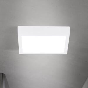 ORION Plafonieră LED pentru tavan Disc, albă, lungime 14 cm, CCT, metal, reglabil, Alb, Camera de zi / sufragerie, Aluminiu, Modern