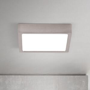 ORION Plafonieră LED Disc, culoare nichel satinat, lungime 14 cm CCT, reglabil, Metalic, Camera de zi / sufragerie, Aluminiu, Modern
