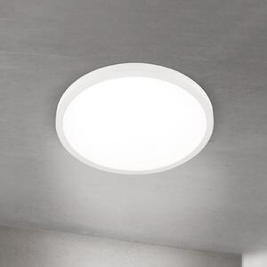 ORION Plafonieră LED Disc, albă Ø 40 cm, CCT, metal/plastic, reglabil, Alb, Camera de zi / sufragerie, Aluminiu, Modern