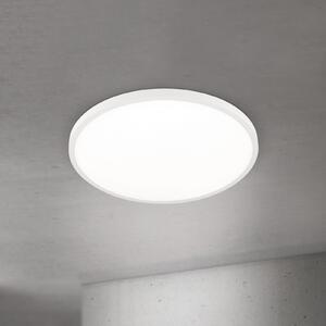 ORION Plafonieră LED Disc, albă Ø 60 cm, CCT, metal/plastic, reglabil, Alb, Camera de zi / sufragerie, Aluminiu, Modern