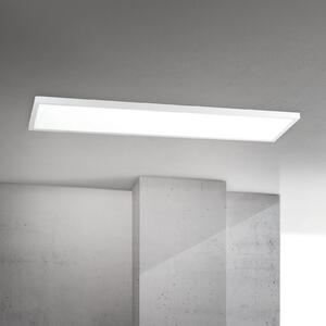 ORION Plafonieră LED pentru tavan Disc, albă, lungime 115 cm, CCT, metal, reglabil, Alb, Camera de zi / sufragerie, Aluminiu, Modern