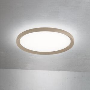 ORION Plafonieră LED Kant, Ø 40 cm, kaki, CCT metal/plastic, reglabil, Verde, Camera de zi / sufragerie, Aluminiu, Modern