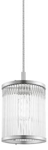 Lustră pe cablu Zuma Line P0528-01F-F4AC SERGIO 1xE14/40W/230V argintiu