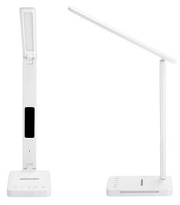 Lampă LED dimabilă cu funcție de încărcare fără fir Qi, afișaj și port USB LED/7W/230V 3000-6000K