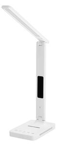 Lampă LED dimabilă cu funcție de încărcare fără fir Qi, afișaj și port USB LED/7W/230V 3000-6000K