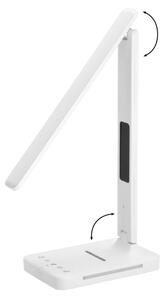 Lampă LED dimabilă cu funcție de încărcare fără fir Qi, afișaj și port USB LED/7W/230V 3000-6000K