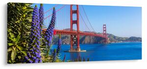 Tablou - Podul Golden Gate, San Francisco (120x50 cm)