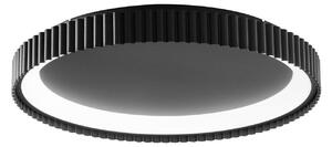 Luce Ambiente Design Plafonieră LED Niike, negru, Ø 50 cm, metal, CCT, Negru, Camera de zi / sufragerie, Metal, Modern