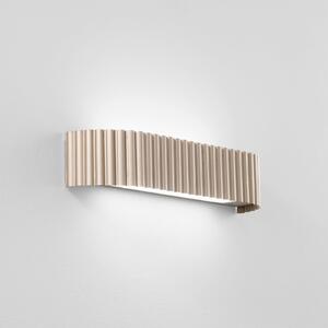 Luce Ambiente Design Aplică LED Niike, culoare auriu, lățime 40 cm, metal, CCT, Auriu / Alamă, Camera de zi / sufragerie, Metal, Modern