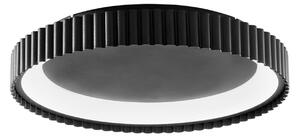 Luce Ambiente Design Plafonieră LED Niike, negru, Ø 40 cm, metal, CCT, Negru, Camera de zi / sufragerie, Metal, Modern