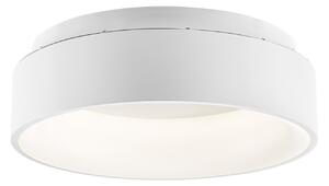 Luce Ambiente Design Plafonieră LED Noah, albă, Ø 45 cm, metal, CCT, Alb, Camera de zi / sufragerie, Modern