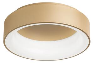 Luce Ambiente Design Plafonieră LED Noah, culoare aurie, Ø 60 cm, metal, CCT, Auriu / Alamă, Camera de zi / sufragerie, Modern