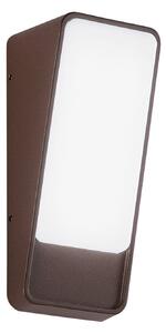 INTEC Lampă LED pentru exterior Coupe, culoare bronz, înălțime 20 cm, metal, Bronz / Alamă Veche, Aluminiu, Modern