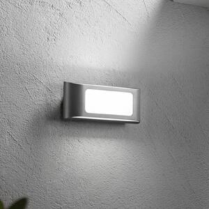 INTEC Lampă LED pentru exterior DESERT, antracit, lățime 25 cm, metal, Negru, Aluminiu, Modern