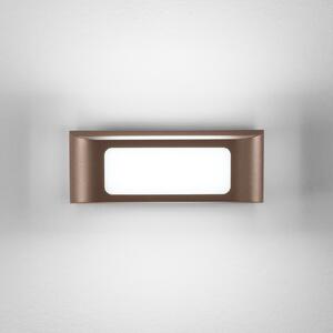 INTEC Lampă LED pentru exterior DESERT, culoare bronz, lățime 25 cm Metal, Bronz / Alamă Veche, Aluminiu, Modern