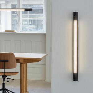 GEJST Aplică de perete Radent, negru, înălțime 70 cm, LED G13, reglabil, Negru, Camera de zi / sufragerie, Metal