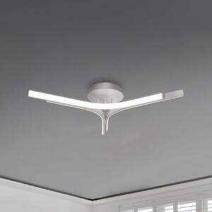 Viokef Plafonieră LED Alta, culoare argintiu, Ø 70 cm, metal, Metalic, Camera de zi / sufragerie, Aluminiu, Modern