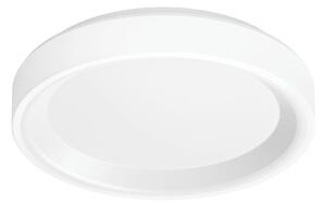 Linea Light Aplică LED Iside, albă, metal, Ø 35 cm, IP40, reglabil, Alb, Camera de zi / sufragerie, Metal, Modern