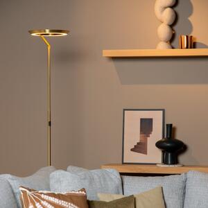 Lucide lampadar LED Celeste auriu/bronz Înălțime 174 cm Metal, reglabil, Auriu / Alamă, Camera de zi / sufragerie, Metal, Modern