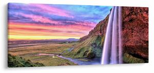 Tablou - Cascada Seljalandsfoss (120x50 cm)