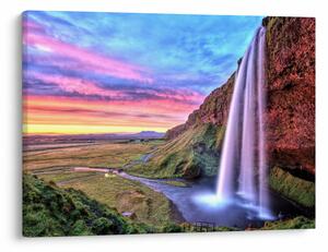 Tablou - Cascada Seljalandsfoss (70x50 cm)