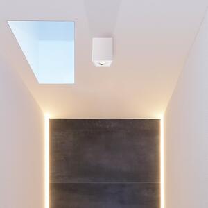 Deko-Light Spot de tavan Bengala unghiular, alb, aluminiu, GU10, orientabil, reglabil, Alb, Camera de zi / sufragerie, Aluminiu, Modern