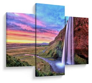 Tablou - Cascada Seljalandsfoss (90x60 cm)