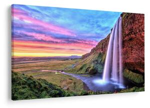 Tablou - Cascada Seljalandsfoss (90x60 cm)