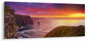 Tablou - Stâncile din Moher (120x50 cm)