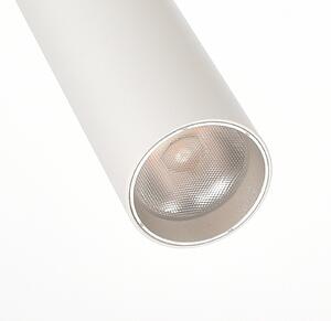 Deko-Light Spot LED pentru șină Slim monofazat, alb, aluminiu, 5 W, 2.700 K, reglabil, Alb, Camera de zi / sufragerie, Aluminiu, Modern
