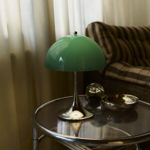 Louis Poulsen Panthella 250 Portable Original, verde opal, reglabil, Verde, Camera de zi / sufragerie, Plastic, Design