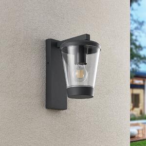 Trio Lighting Lampă de exterior CAVADO, antracit, înălțime 28 cm, IP44, reglabil, Negru, Aluminiu, Modern