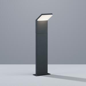 Trio Lighting Bornă luminoasă LED Pearl, înălțime 50 cm, antracit, metal, IP54, Negru, Aluminiu, Modern