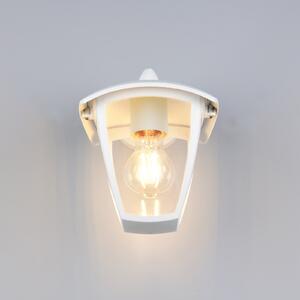 Trio Lighting Lampă de exterior VENTA, albă, soclu în partea inferioară, înălțime 24 cm IP44, reglabil, Alb, Aluminiu, Felinar