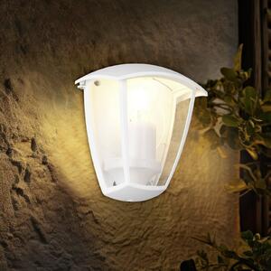 Trio Lighting Lumină exterioară VENTA, albă, adiacentă, înălțime 20 cm, IP44, reglabil, Alb, Aluminiu, Felinar