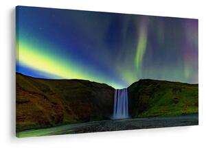 Tablou - Aurora Boreală în Islanda (90x60 cm)
