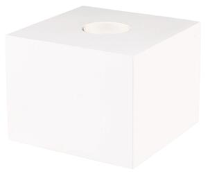 SEGULA Lampa de masă Segula Cozy, fag alb, formă cubică, E27, Alb, Camera de zi / sufragerie, Lemn