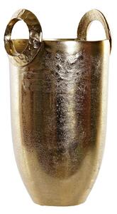 Vaza Finesse din metal auriu 35 cm