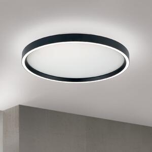 ORION Plafonieră LED MASCA, negru, Ø 40 cm, CCT, metal, dimabil, reglabil, Negru, Camera de zi / sufragerie, Metal, Modern