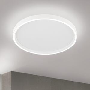 ORION Plafonieră LED Masca, albă, Ø 40 cm, CCT, metal, dimabil, reglabil, Alb, Camera de zi / sufragerie, Metal, Modern